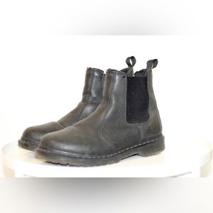 Black leather dr martens boots